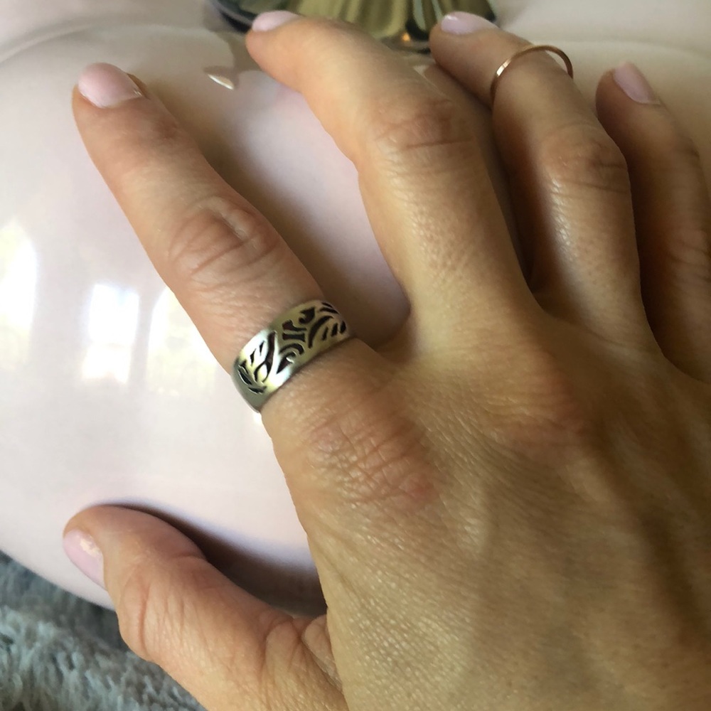 Sterling silver ring